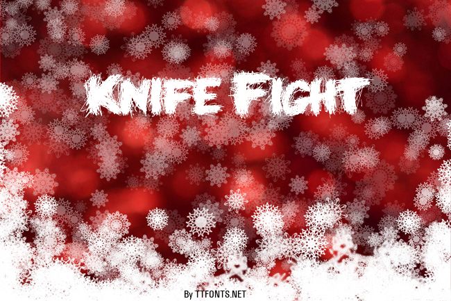 Knife Fight example